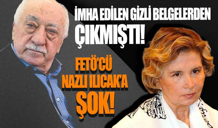 İmha edilen gizli belge köşesinden çıkmıştı! Nazlı Ilıcak’a şok