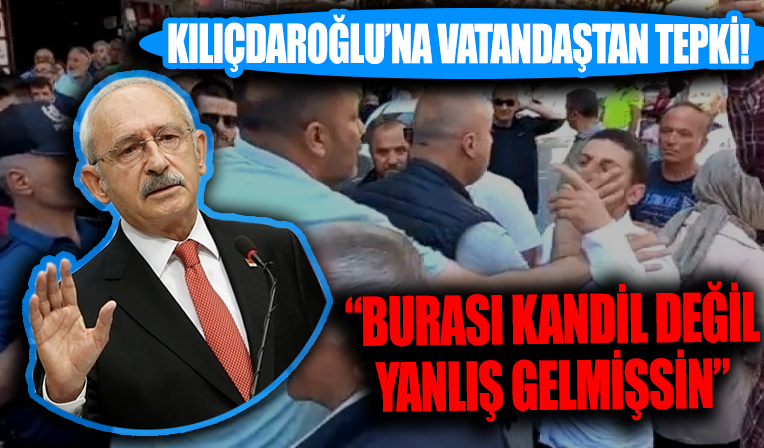 Kılıçdaroğlu'na Düzce'de tepki: Burası Kandil değil