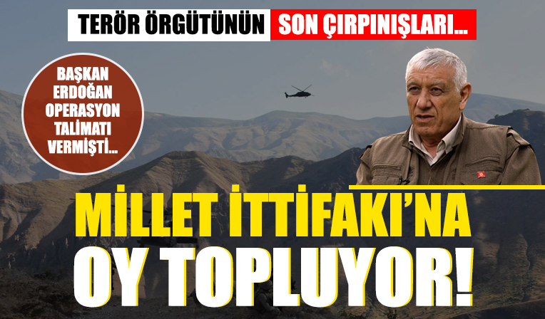 PKK ele başı Salih Müslim Millet İttifakı'na oy topluyor!