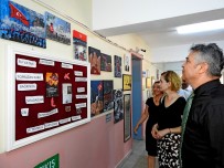 Çesme'de 'Temel Egitimde 10 Bin Okul Projesi' Dahilinde Yil Sonu Sergisi Açildi