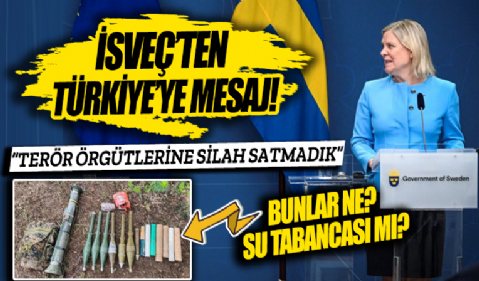 İsveç'ten, Türkiye'yle terörle mücadelede iş birliği mesajı
