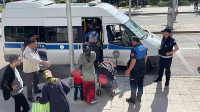 Kirikkale'de Zabitadan Dilencilere Yönelik Operasyon