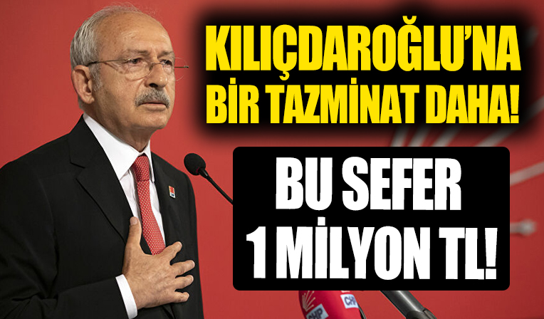 Başkan Erdoğan'dan Kılıçdaroğlu'na 1 milyon TL'lik dava!