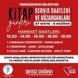 Merkezefendi'de Kitap Günleri Için Özel Servis