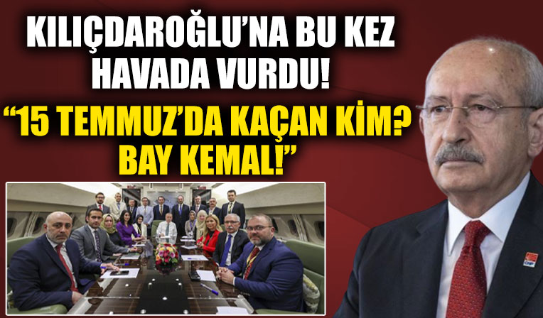 Başkan Erdoğan'dan Kılıçdaroğlu'nun 'kaçacaklar' iftirasına sert tepki: Ağa babalarının yalanlarını tekrar ediyorlar... 15 Temmuz'da gördük