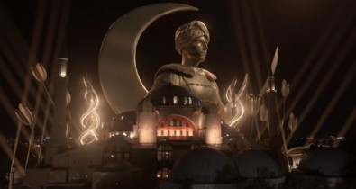 İstanbul'da fetih coşkusu! Fethin sembolü Ayasofya'da ışık gösterisi