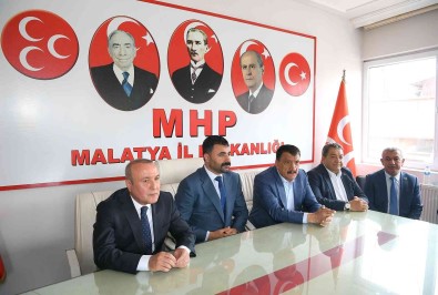 Baskan Gürkan'dan MHP Ziyareti