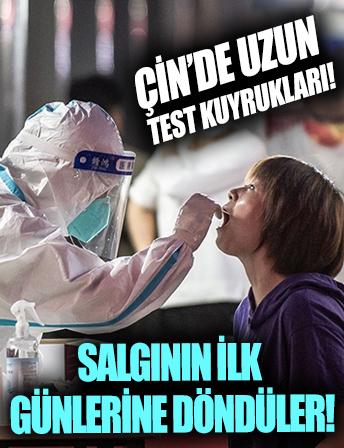 Çin'de son 24 saatte 7 bin 822, Hong Kong'da 300 Kovid-19 vakası tespit edildi