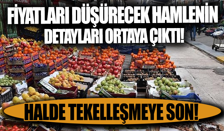 Gıdada fiyatları düşürecek düzenlemede sona gelindi! Halde mafyatik yapılanmaya izin verilmeyecek