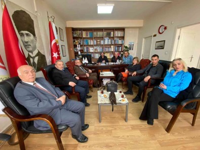 Zonguldak'ta Gazeteciler Bayramlasti