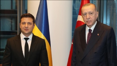 Başkan Erdoğan, Zelenskiy ile görüştü!