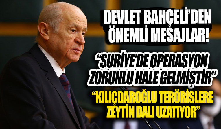 Bahçeli'den Kılıçdaroğlu'nun Van'daki skandal konuşmasına sert tepki: Teröristlere uzatılan zeytin dalıdır