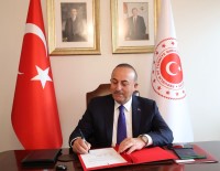 Bakan Çavusoglu Açiklamasi 'Ülkemizin BM Nezdinde Yabanci Dillerdeki Adini Da 'Türkiye' Olarak Tescil Ediyoruz'