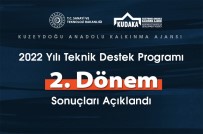 KUDAKA Teknik Destek Programi 2. Dönem Sonuçlari Açiklandi