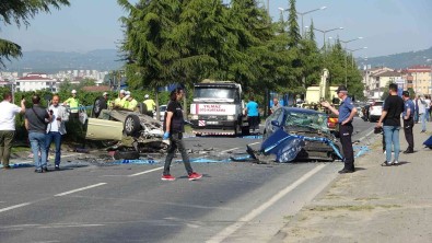 Ordu'da Feci Zincirleme Kaza Açiklamasi 2'Si Agir 6 Yarali