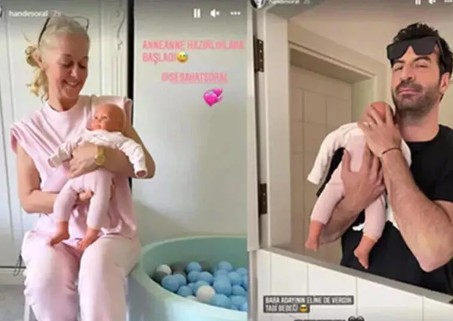 Hande Soral anne oldu!