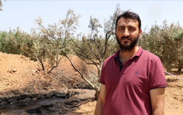 Bir köyü sevince boğan iddia! Su kuyusundan petrol fışkırdı!