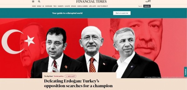 İngiliz Financial Times CHP'deki adaylık savaşını yazdı: Kılıçdaroğlu can atıyor ama kazanma ihtimali en düşük aday!