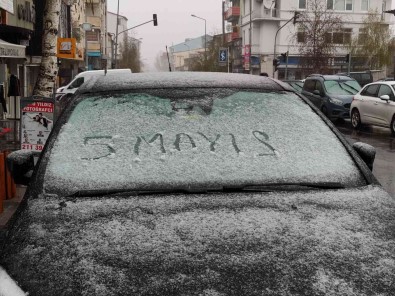 Ardahan'a Mayis Ayinda Kar Sürprizi