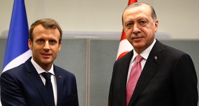 Cumhurbaskani Erdogan, Fransa Cumhurbaskani Macron'la Telefonda Görüstü