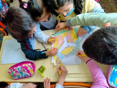 Ordu'da Ögrencilerden Baris Mesaji