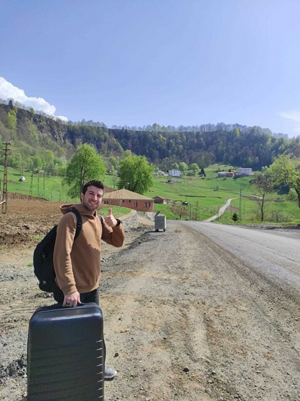 Beş bin TL'ye 14 ülke 120 şehir gezdi: Hayallerimi içine koyduğum çantamla yola çıktım