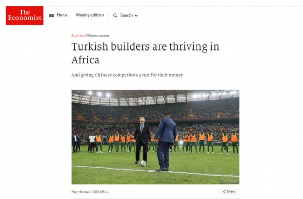 The Economist’ten Osmanlı vurgulu Türkiye analizi: Afrika’da büyüyorlar