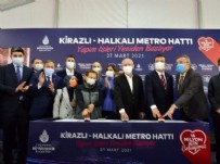 CHP'li Ekrem İmamoğlu yönetimindeki İBB Kirazlı-Halkalı Metro Hattının inşaatını durdurdu!