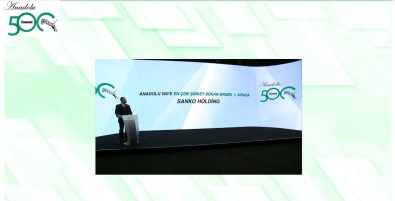 Sanko Holding'e Listede En Fazla Sirketi Bulunan Grup Ödülü