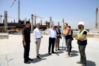 Vali Pehlivan, Çukurova Bölgesel Havalimani Insaatinda Incelemelerde Bulundu