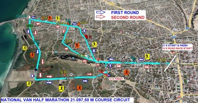 '1. Van Denizi Yari Maratonu' Basliyor