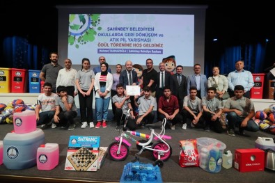 Sahinbey'in Çevreci Okullarina Ödül Yagdi