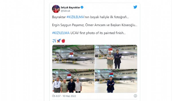 Selçuk Bayraktar paylaştı: Kızılelma'nın uçuş tarihi belli oldu!