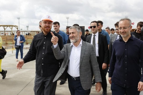 Hazine ve Maliye Bakanı Nureddin Nebati, 5. Etnospor Kültür Festivali'ni ziyaret etti!