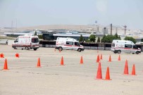 Dronla Görüntülenen Ambulans Sürüs Egitimi Nefes Kesti