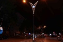 Atatürk Bulvari'nda Isiklandirma Montaj Çalismalari Basladi