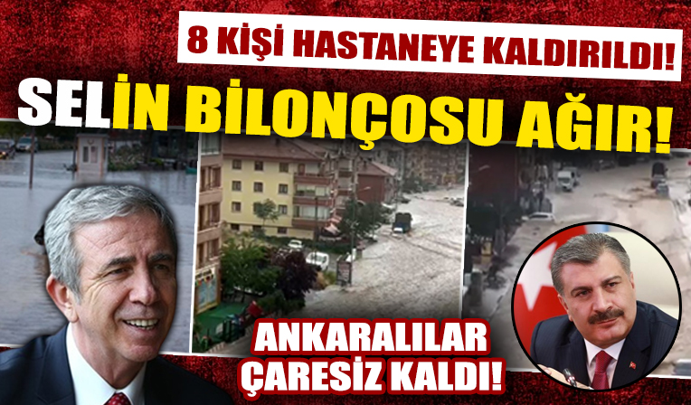 Bakan Koca'dan Ankara'daki sele ilişkin açıklama!