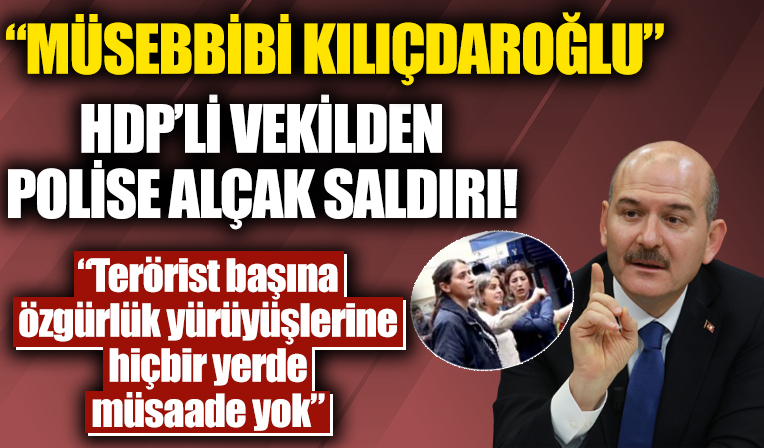 Bakan Soylu 'Kılıçdaroğlu müsebbibi sensin' diyerek duyurdu: Terörist başı için yürümek isteyene müsaade etmeyiz