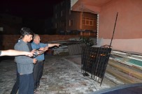 50 Kiloluk Hirsizin 90 Kiloluk Kapiyi Tek Basina Sirtlayarak Kaçisi Kisa Sürdü