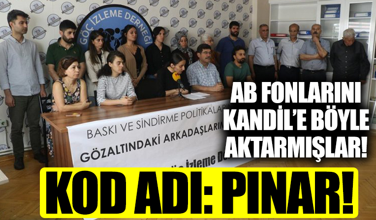 İçişleri'nin raporu ortaya çıkardı! AB fonları Kandil'e işte böyle aktarılmış...