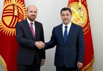 Kirgizistan Cumhurbaskani Caparov, Bilal Erdogan'i Kabul Etti