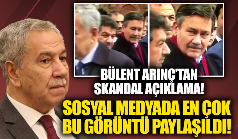 Bülent Arınç'tan Türk Demokrasi Vakfı toplantısında skandal açıklamalar! Akıllara Melih Gökçek'in Bülent Arınç'a bakışı geldi!