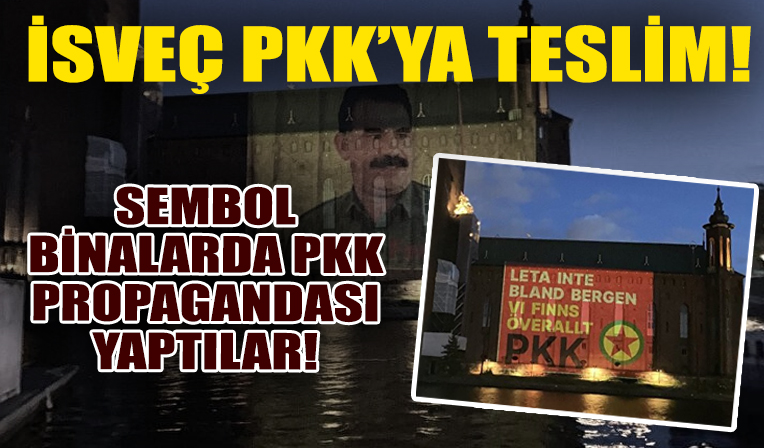 İsveç terör örgütü PKK propagandası yaptı!
