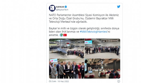 NATO'dan 'Bayraktar Kızılelma' ziyareti!