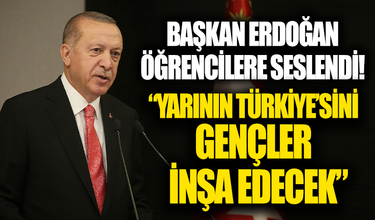 Başkan Erdoğan'dan Karne Dağıtım Töreni'nde önemli açıklamalar Hedef 100 milyon yardımcı kaynak!