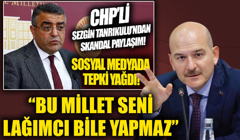 Süleyman Soylu'dan CHP'li Sezgin Tanrıkulu'na SİHA tepkisi...