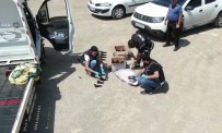 Polis Denetim Yaptigi Dron Ile Silah Kaçakçisini Yakaladi