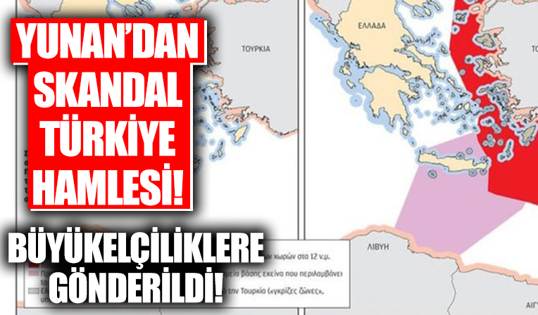 Yunanistan’dan küstah propaganda! Türkiye karşıtı 16 haritalı kampanya başlattılar