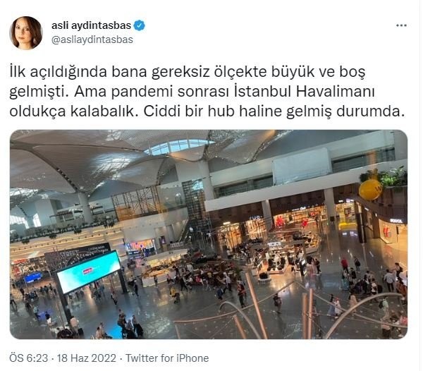 Her büyük projeye karşı çık! Sonra öv... Aslı Aydıntaşbaş'tan 'İstanbul Havalimanı' itirafı