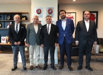 Ahmet Nur Çebi'den, TFF Baskani Mehmet Büyükeksi'ye Ziyaret